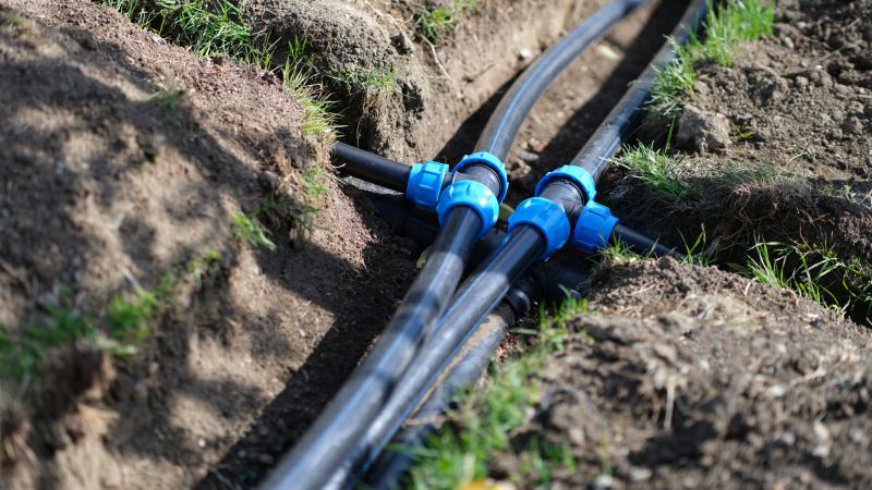 Water Line Installation detail